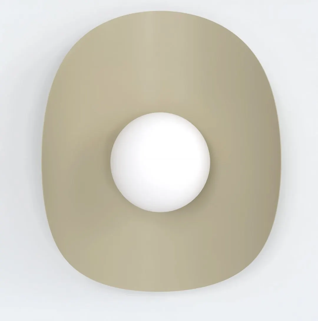 Kinkiet metalowy FIERO XL K1 beżowy - 1525/K1