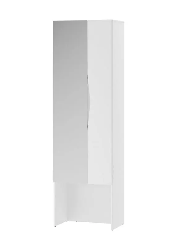 Szafa LUCCA 8 2 drzwiowa z lustrem biała 193x60x38cm Szafa LUCCA 8 2 drzwiowa z lustrem biała 193x60x38cm