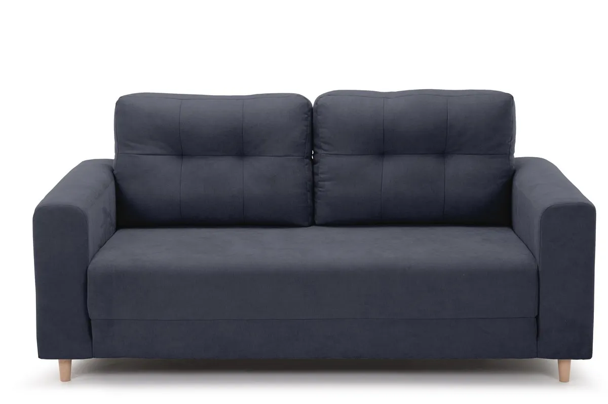 Sofa rozkładana Plant granatowa MEBLEX