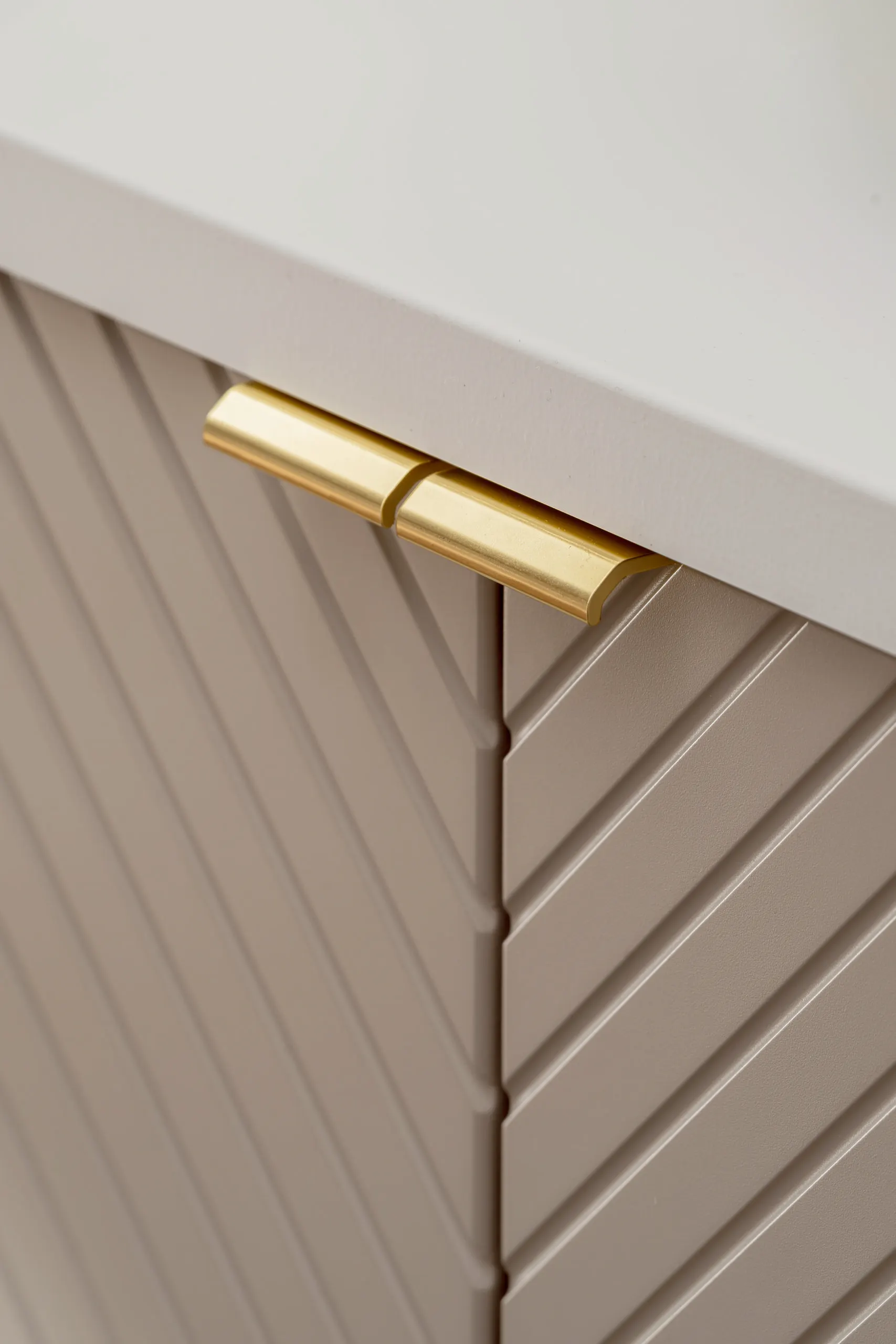 Szafka pod umywalkę 2-drzwiowa VIVA Cashmere 60cm Kaszmirowy - VIVA_CASHMERE_82-60-2D