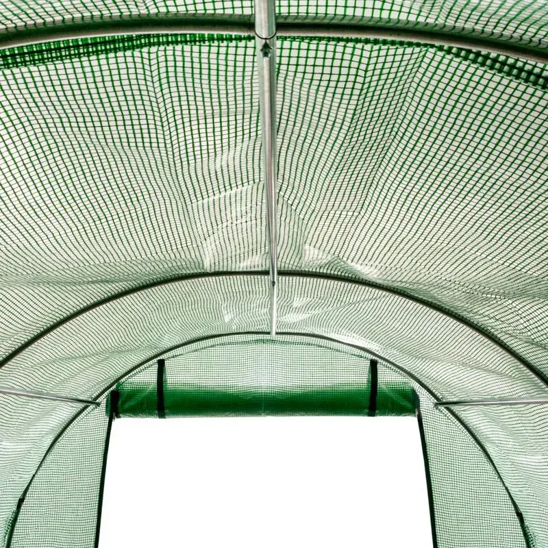 TUNEL foliowy z moskitierą i zwijanymi drzwiami 200x300x200 cm — zdjęcie 7