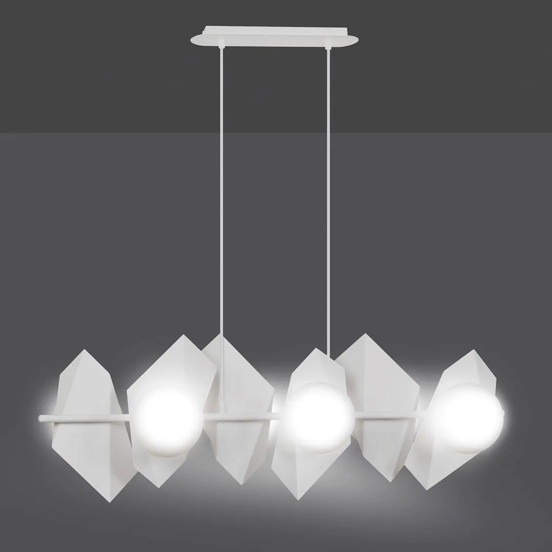 Lampa wisząca DRIFTON 6 biały — zdjęcie 3