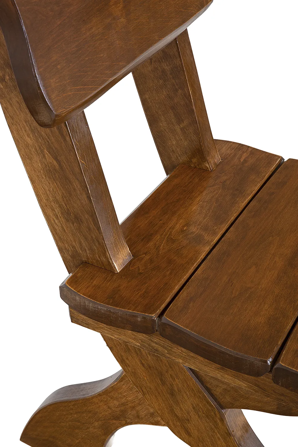 Krzesło ogrodowe drewniane DYLAN olcha kolor dąb lakierowane - DR_MO102_KRZESLO