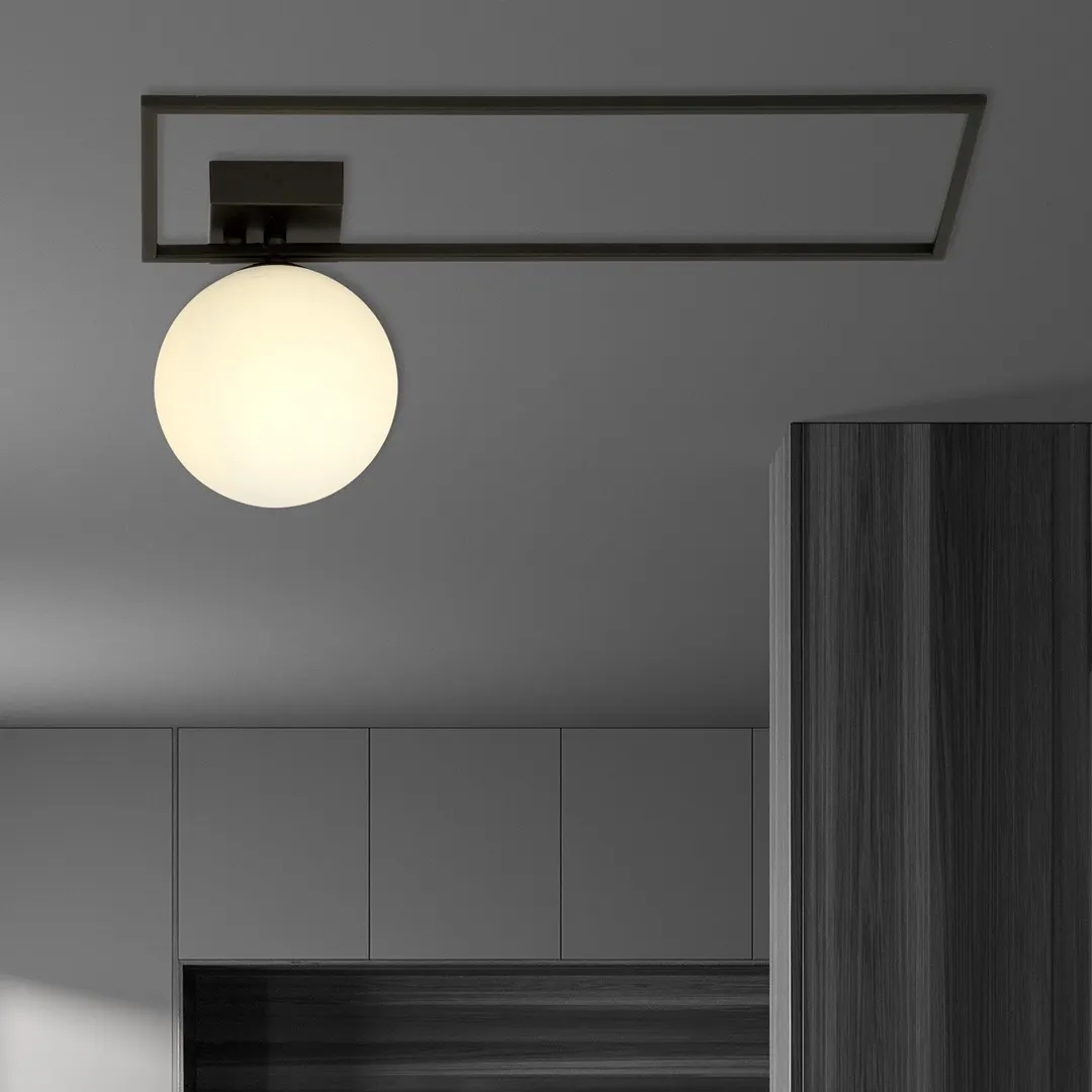 Lampa sufitowa IMAGO 1A czarny biały — zdjęcie 6