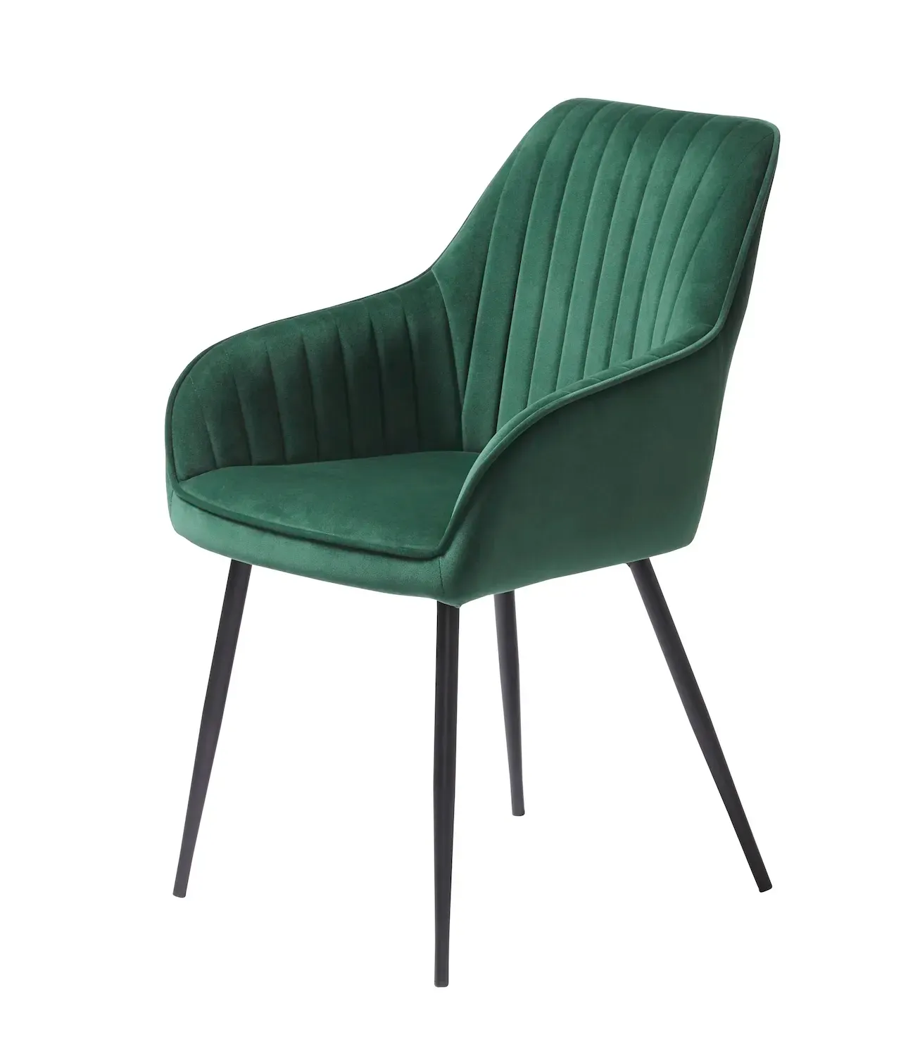 Krzesło tapicerowane MELFORT - zielone Krzesło tapicerowane MELFORT - zielone