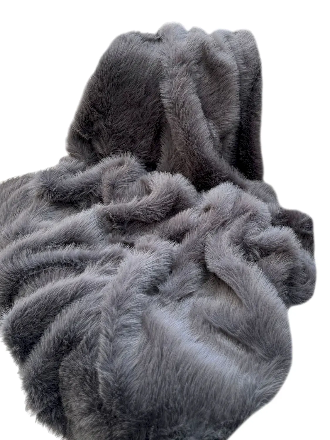 Narzuta LOLITA 70x200 cm antracytowa Narzuta LOLITA 70x200 cm antracytowa