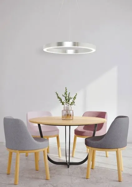 CARLO LAMPA WISZĄCA SREBRNA/SILVER 3