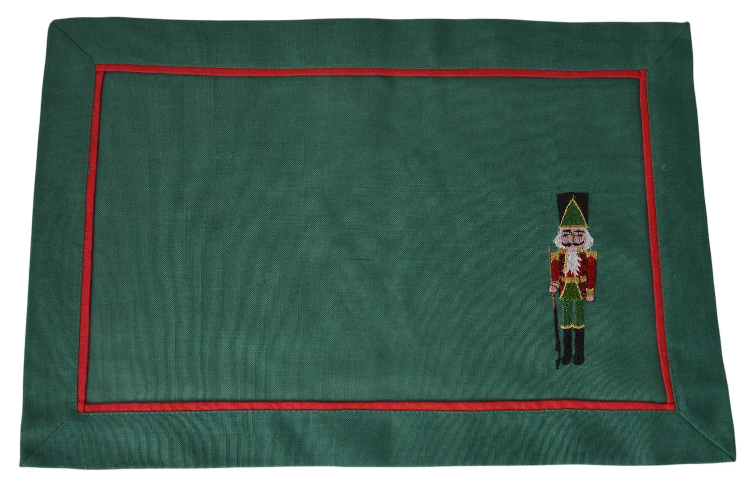 Podkładka świąteczna Z ŻOŁNIERZYKIEM 30x45 zielony