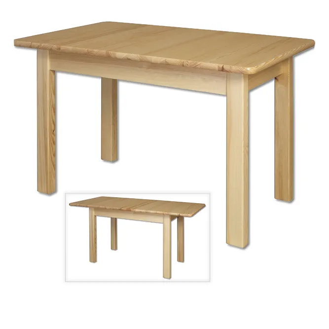 ST101 stół S120 (170) W75 G80 sosna naturalny DREWMAX