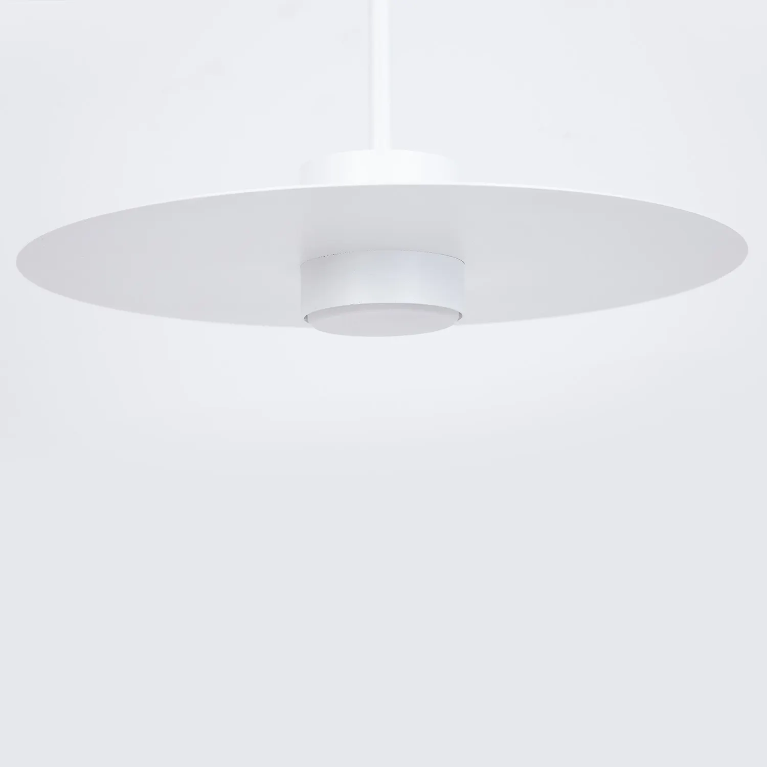 Lampa wisząca stalowa CHARLIE L biała - SI_41288