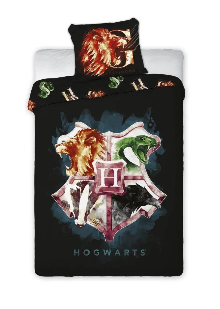 Pościel młodzieżowa komplet HARRY POTTER 002 bawełna 100% 140X200+1X70X90 BAW. Meble