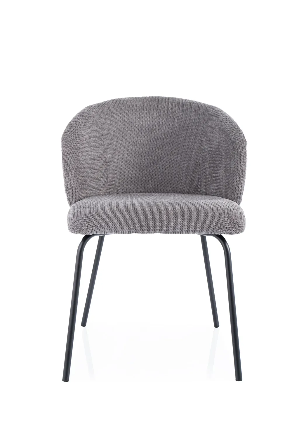 KRZESŁO KEVIN VARDO CZARNY STELAŻ / SZARY 11 - KEVINVACSZ