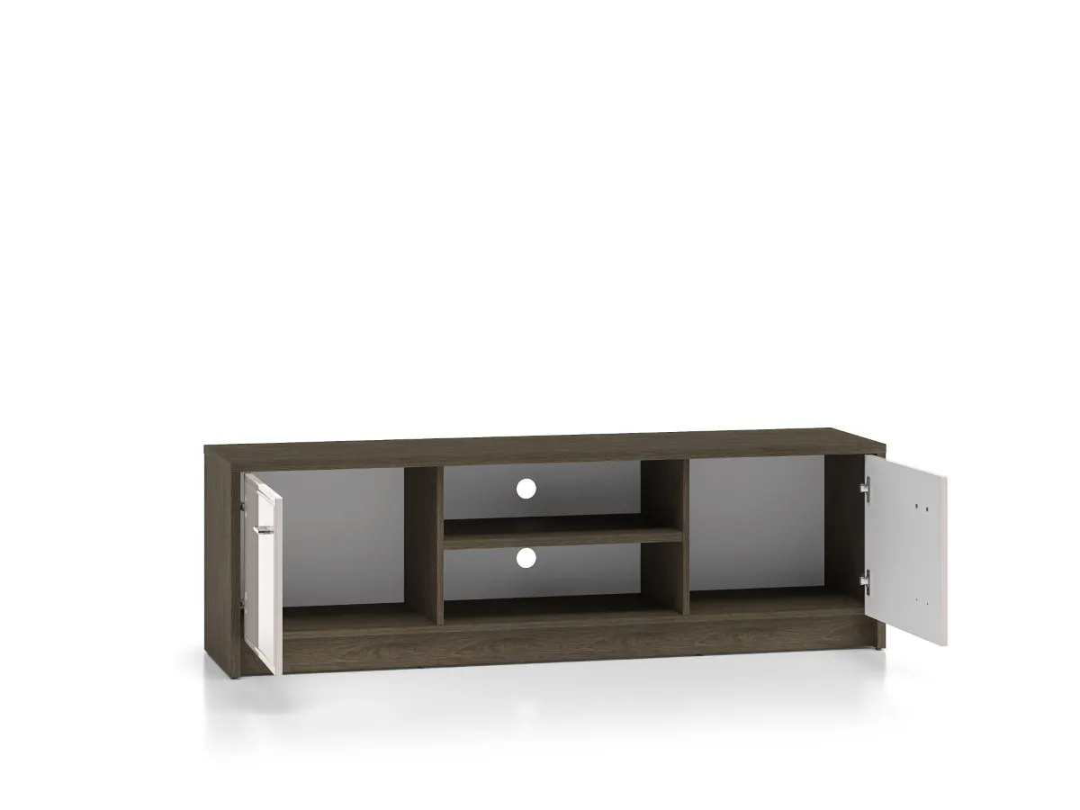 Szafka RTV 2-drzwiowa AVANTE 160 cm kaszmir dąb Windmill - 1AVAN06-001