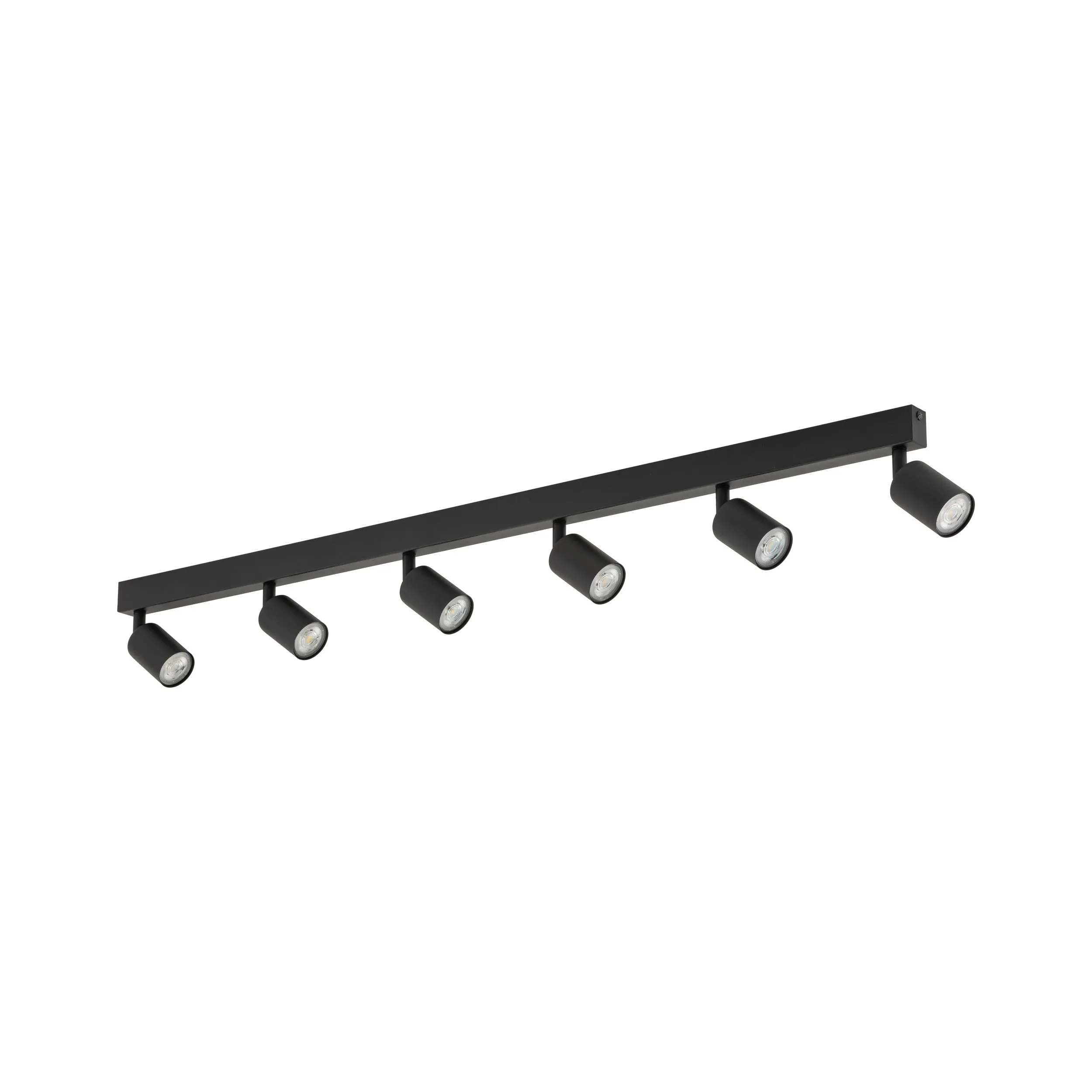 Lampa sufitowa TOP czarna regulowana 129x19x15cm
