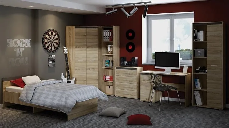 Szafa narożna 2-drzwiowa AVO 04 sonoma jasna - 1AVO04-001