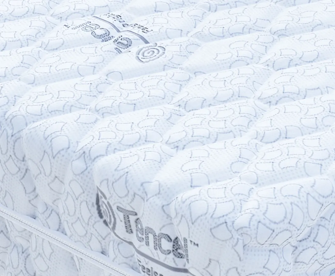 Pokrowiec na materac TENCEL 80x200 cm wysokość pokrowca 12 cm — zdjęcie 3