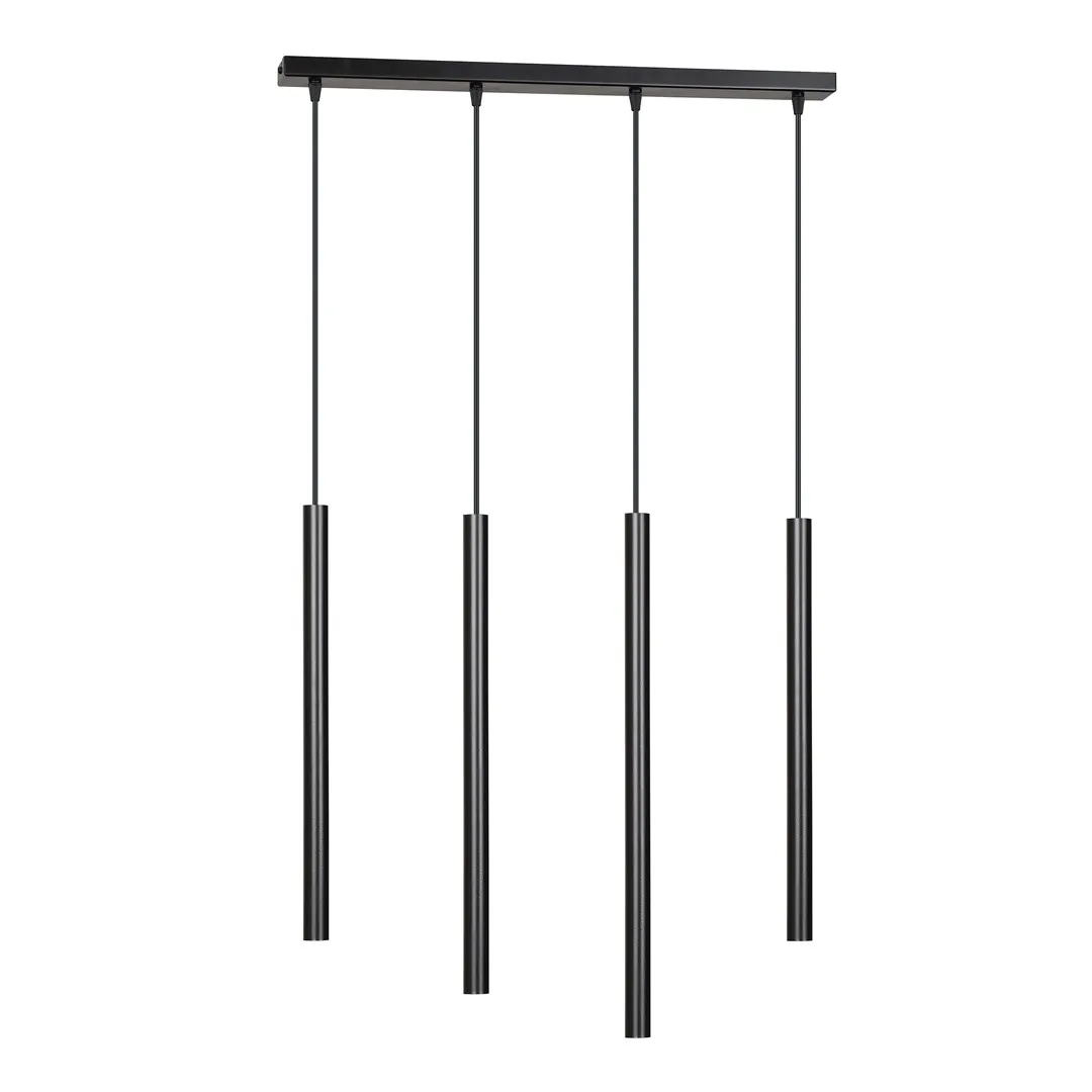 Lampa wisząca SELTER 4 czarna