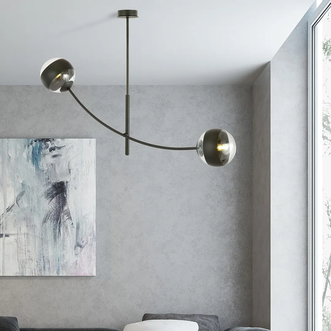 Lampa sufitowa HUNTER Czarny 1101/2 - 1101/2