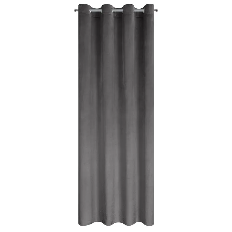 ZASŁONA GOTOWA ARIADNA 140 X 250 CM GRAFITOWY - EU_452837