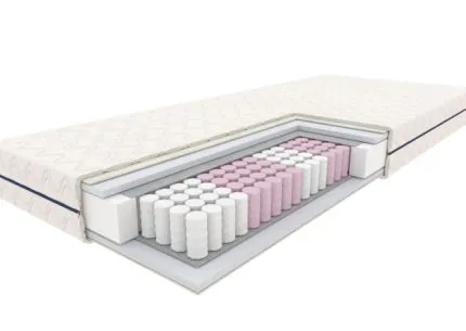 Materac SYRIUSZ kieszeniowy 7-strefowy 90X200 H2