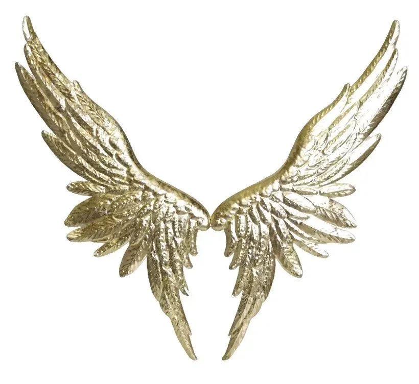 Dekoracja metalowa SKRZYDŁA złote Dekoracja metalowa SKRZYDŁA złote