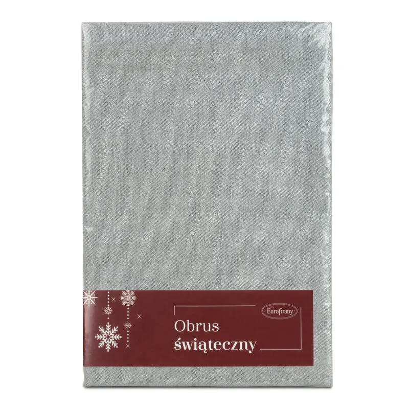 OBRUS FLASH 4 85 X 85 CM SREBRNY