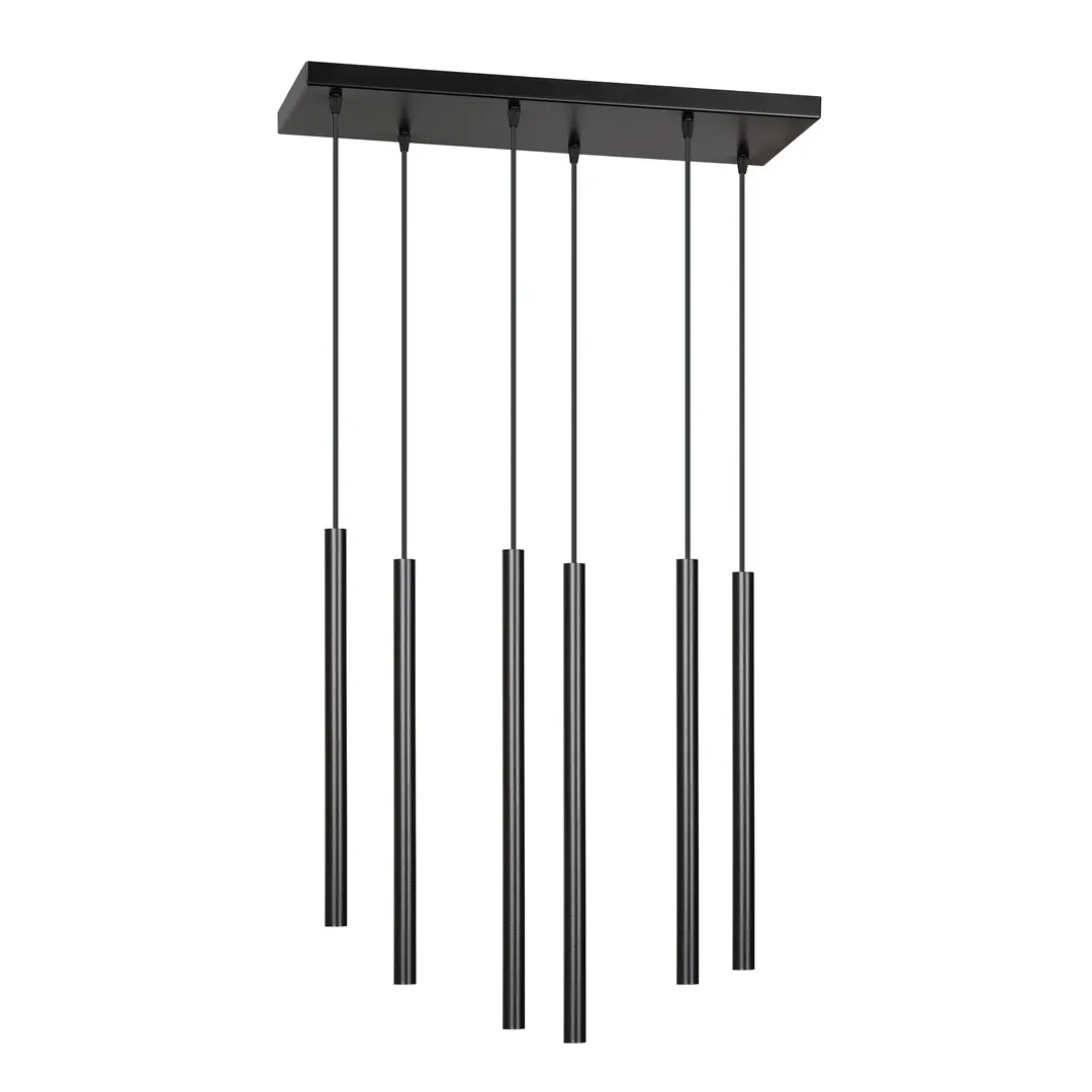 Lampa wisząca SELTER 6 czarna