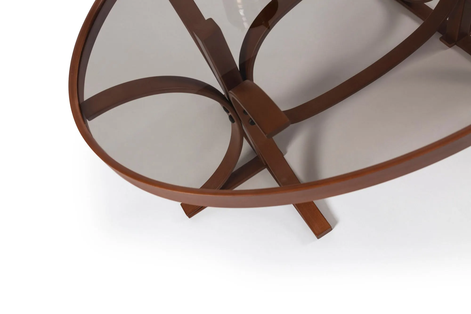 Stolik kawowy BUKET 75x118 cm orzech - ASI_643MRL1110