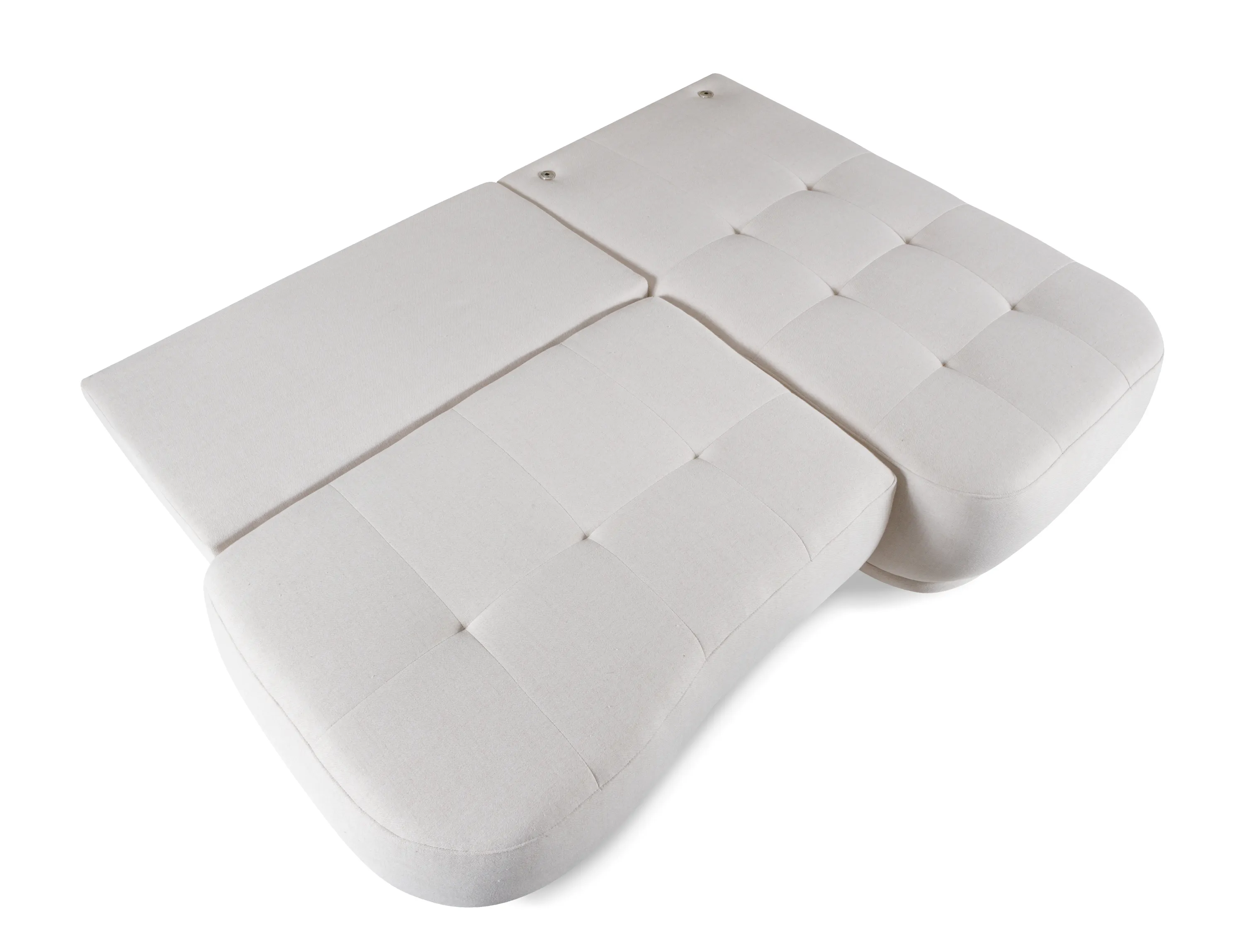 Narożnik rozkładany z pojemnikiem BALI NEVE 228 cm prawostronny jasnobeżowy - BALI_NEVE_03