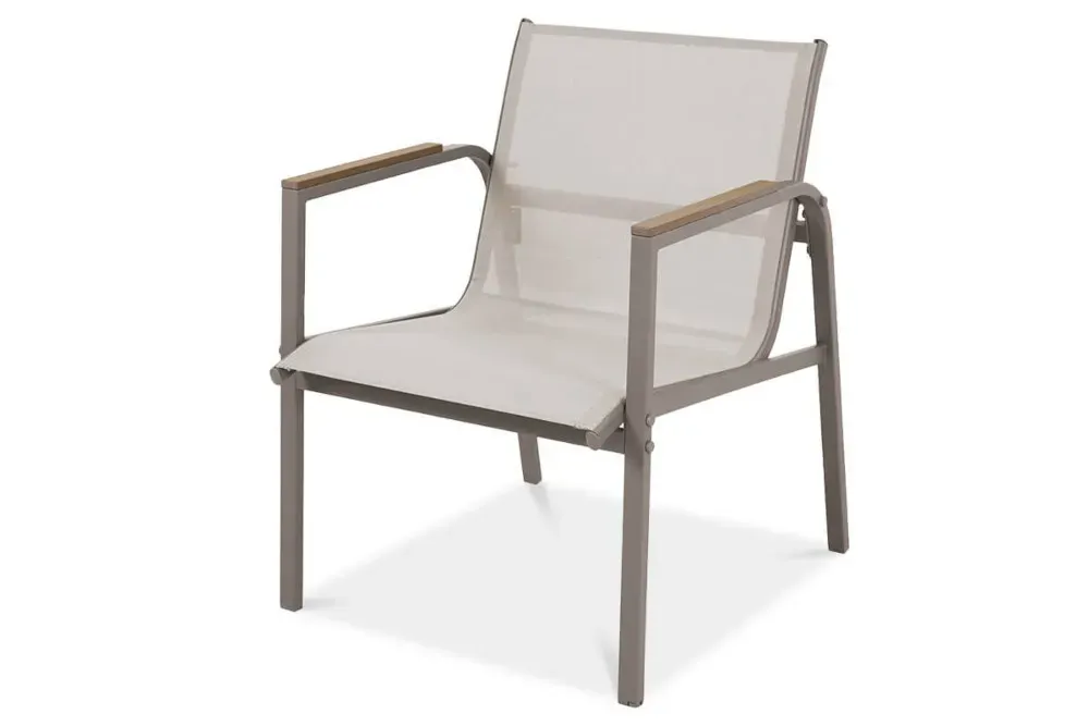 Zestaw ogrodowy MANGO BALCONY 2 fotele + stolik kawowy - naturalny - FG007086