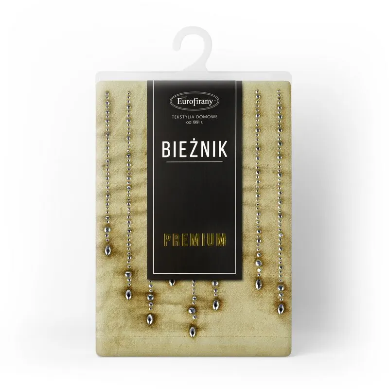 OBRUS ROYAL 3 35 X 180 CM ZŁOTY - EU_390326