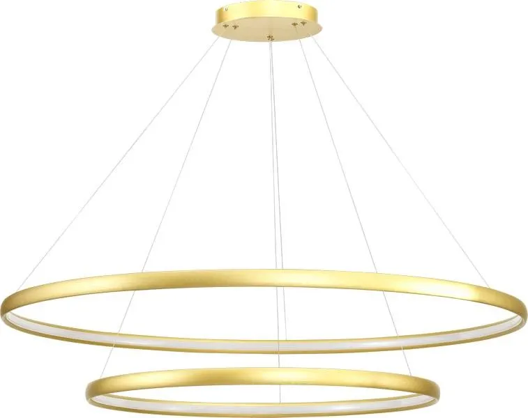 CARLO LAMPA WISZĄCA ZŁOTA/złoty 2