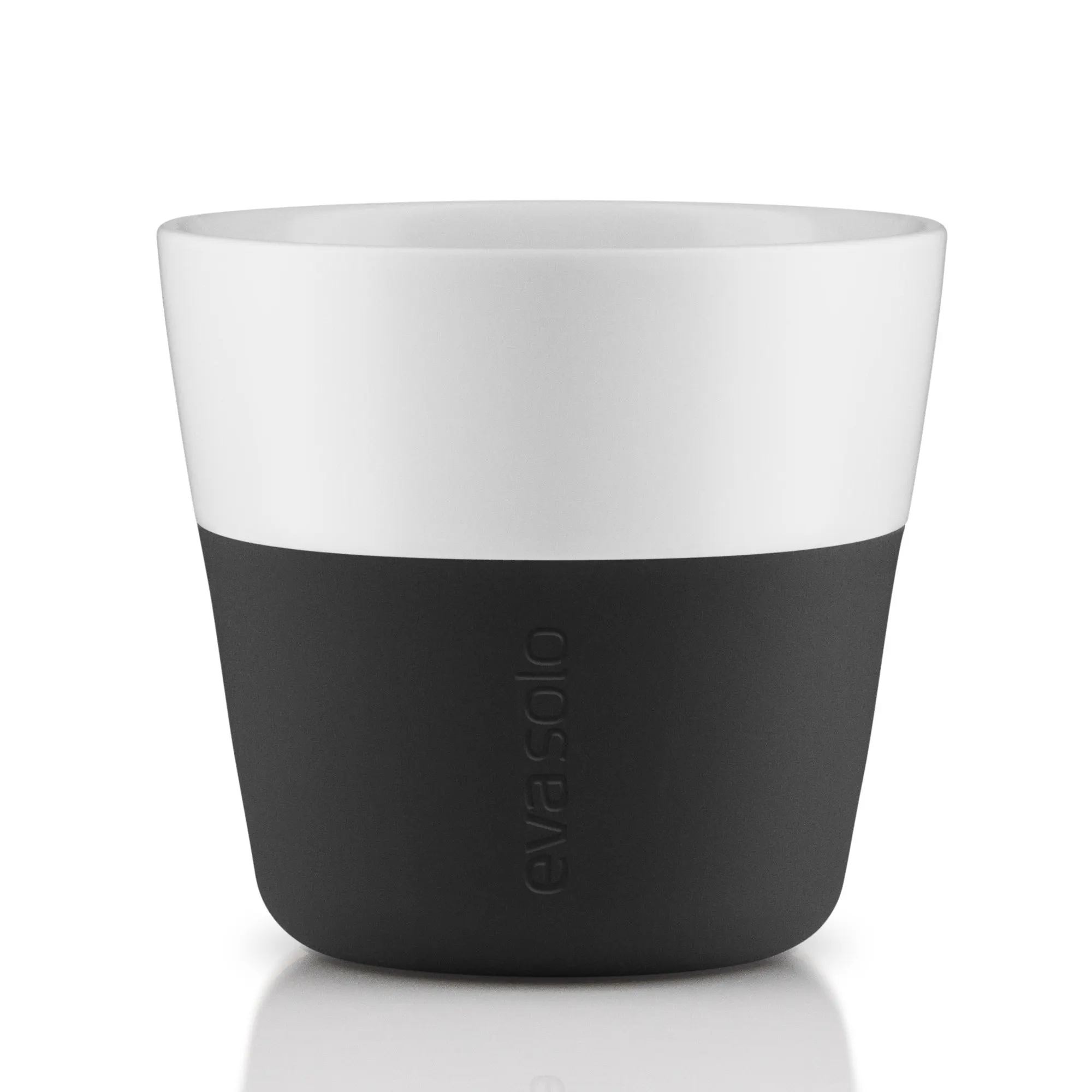 kubek, ceramika, czarny, dwukolor, niebieskość