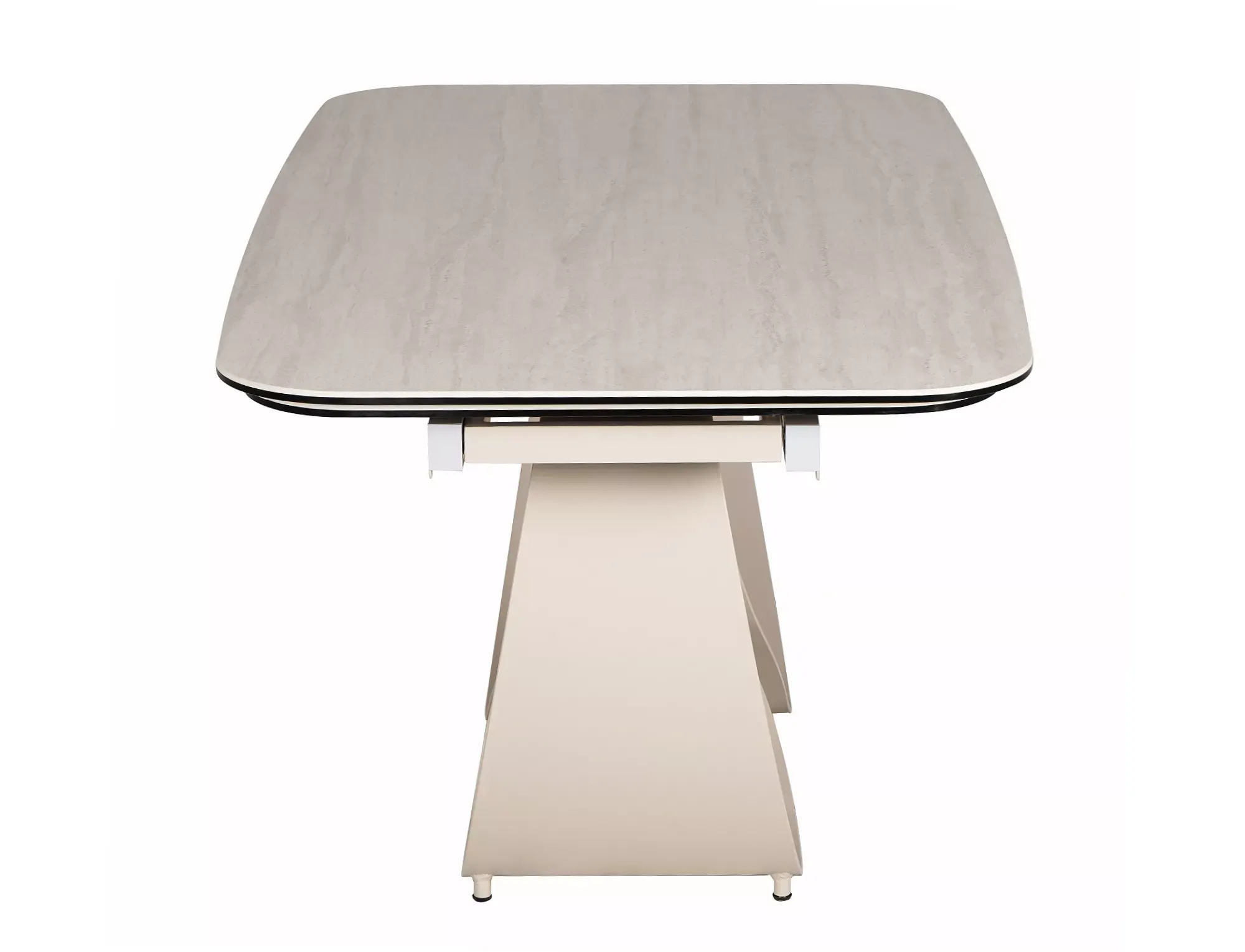 Stół rozkładany INFINITY CERAMIC 160(240)x95 beżowy kaszmirowy — zdjęcie 7
