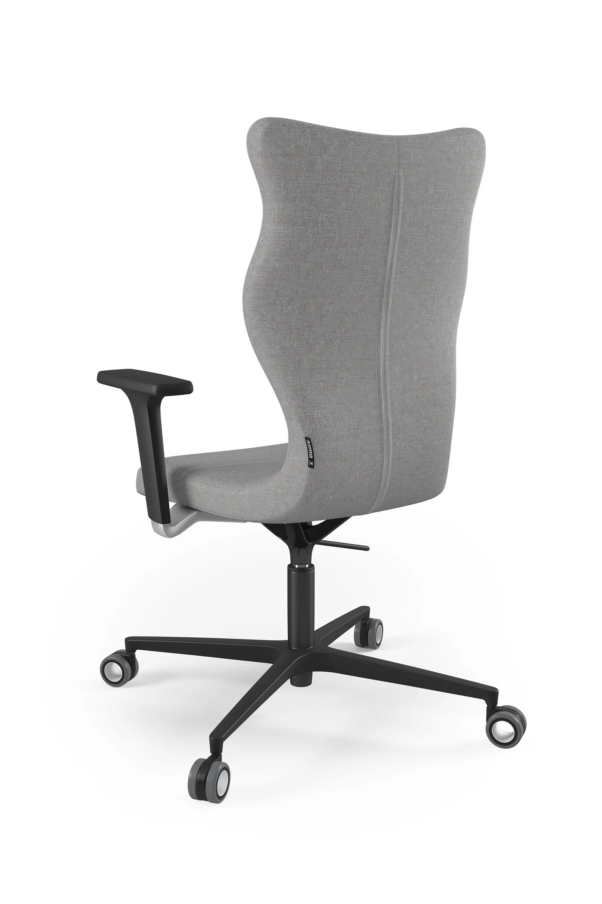 Krzesło obrotowe Zodiac Plus czarny Palladium 03 rozmiar 7 - KC-I-7-B-D-PD03