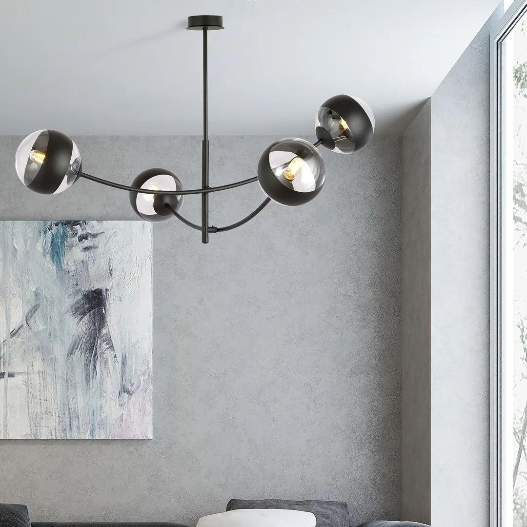 Lampa sufitowa HUNTER Czarny 1101/4 - 1101/4