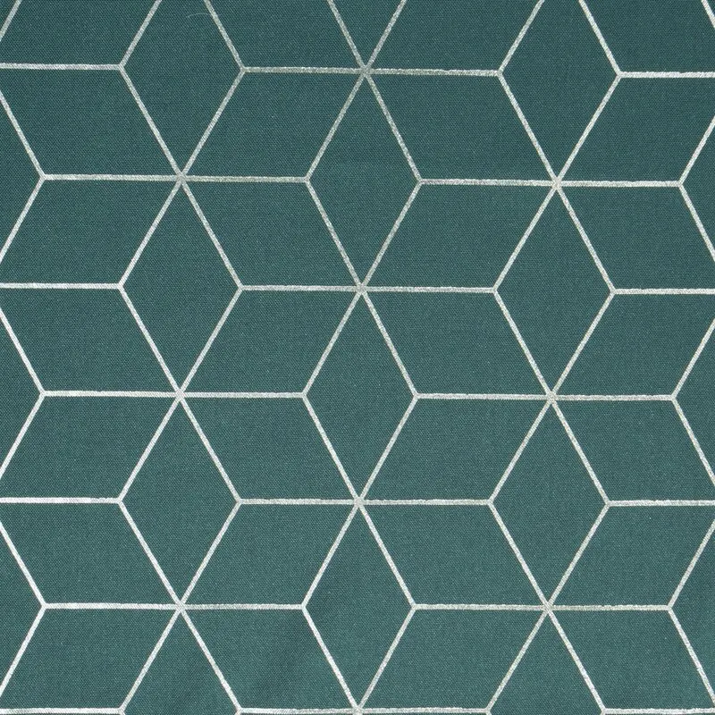 ZASŁONA GOTOWA CUBE 140 X 250 CM CIEMNOTURKUSOWY - EU_372552