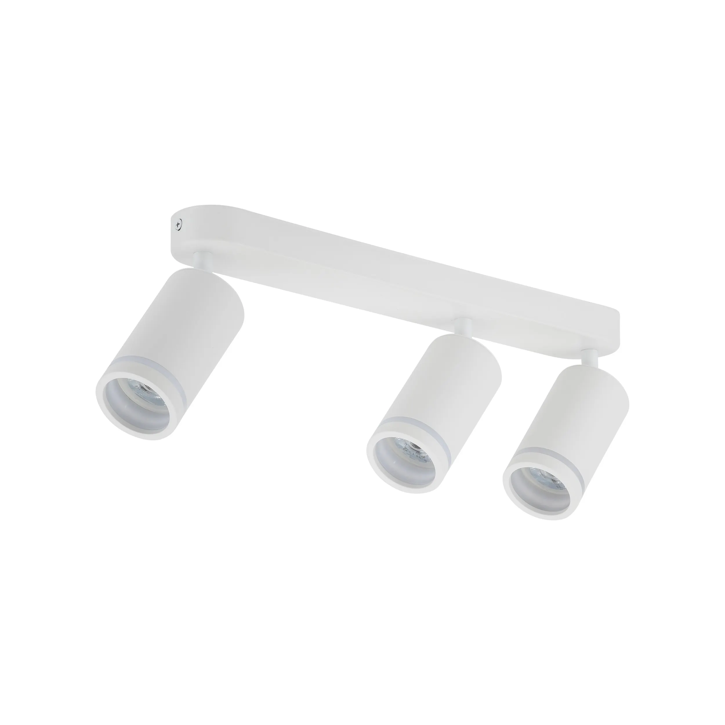 Lampa sufitowa JET biała na metalowej listwie niesymetryczna regulowana potrójna 55x15x5cm - TK_6915