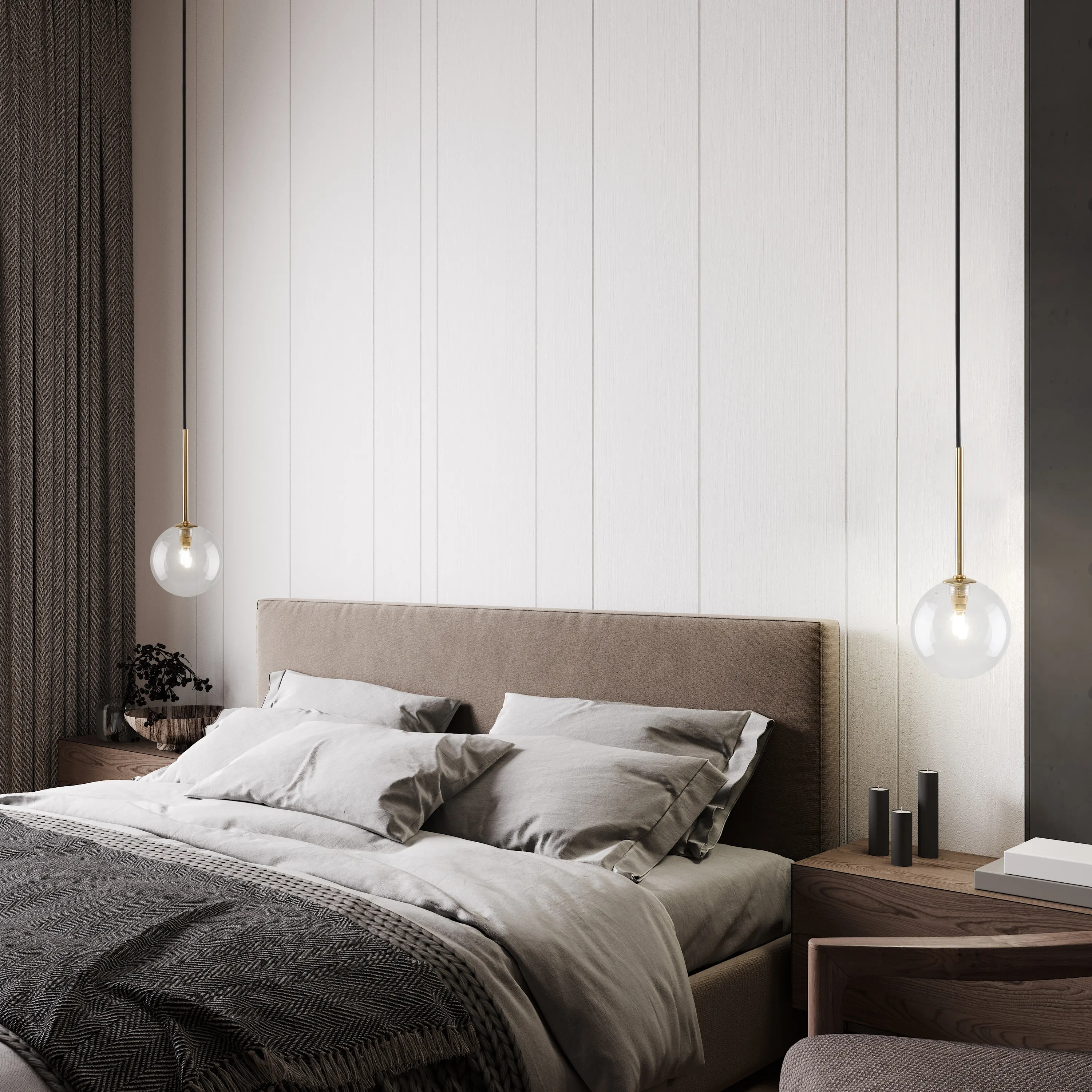 Lampa wisząca NILOS czarna ze złotym elementem z transparentnym okrągłym szklanym kloszem 160x12cm - TK_5941