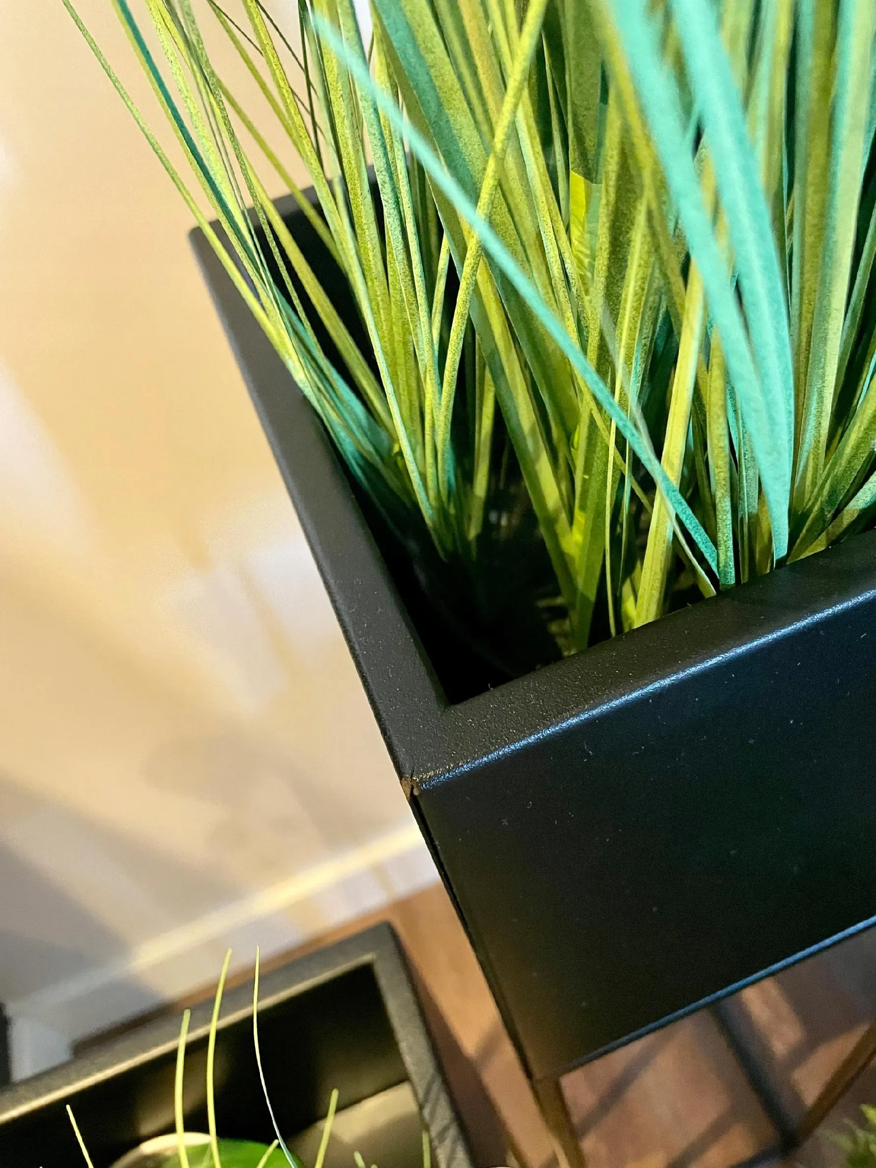 DONICZKA-osłonka na donice metalowa LORIENT L czarna - LD_TZ000063