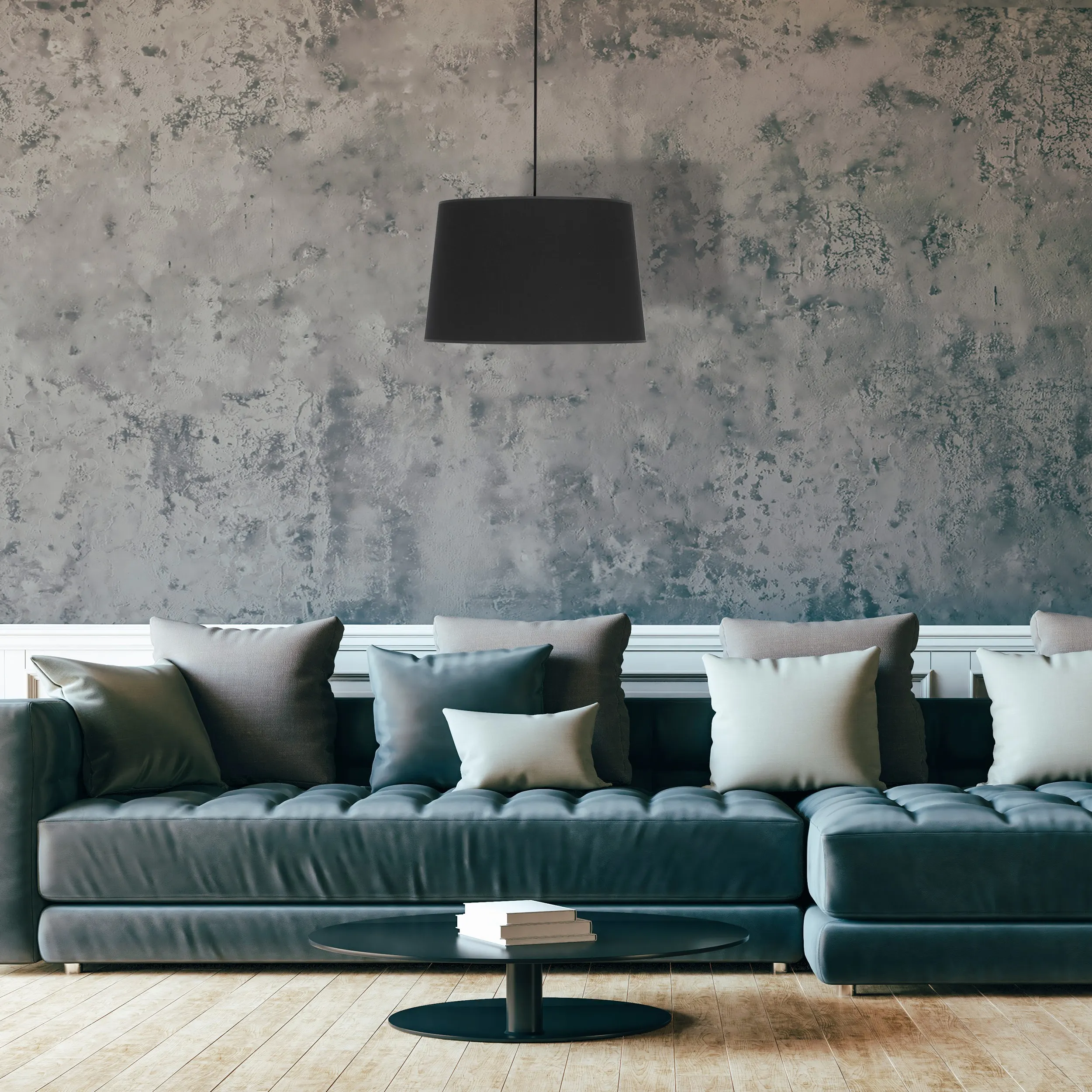 Lampa wisząca MAJA czarna 175x45cm - TK_1885