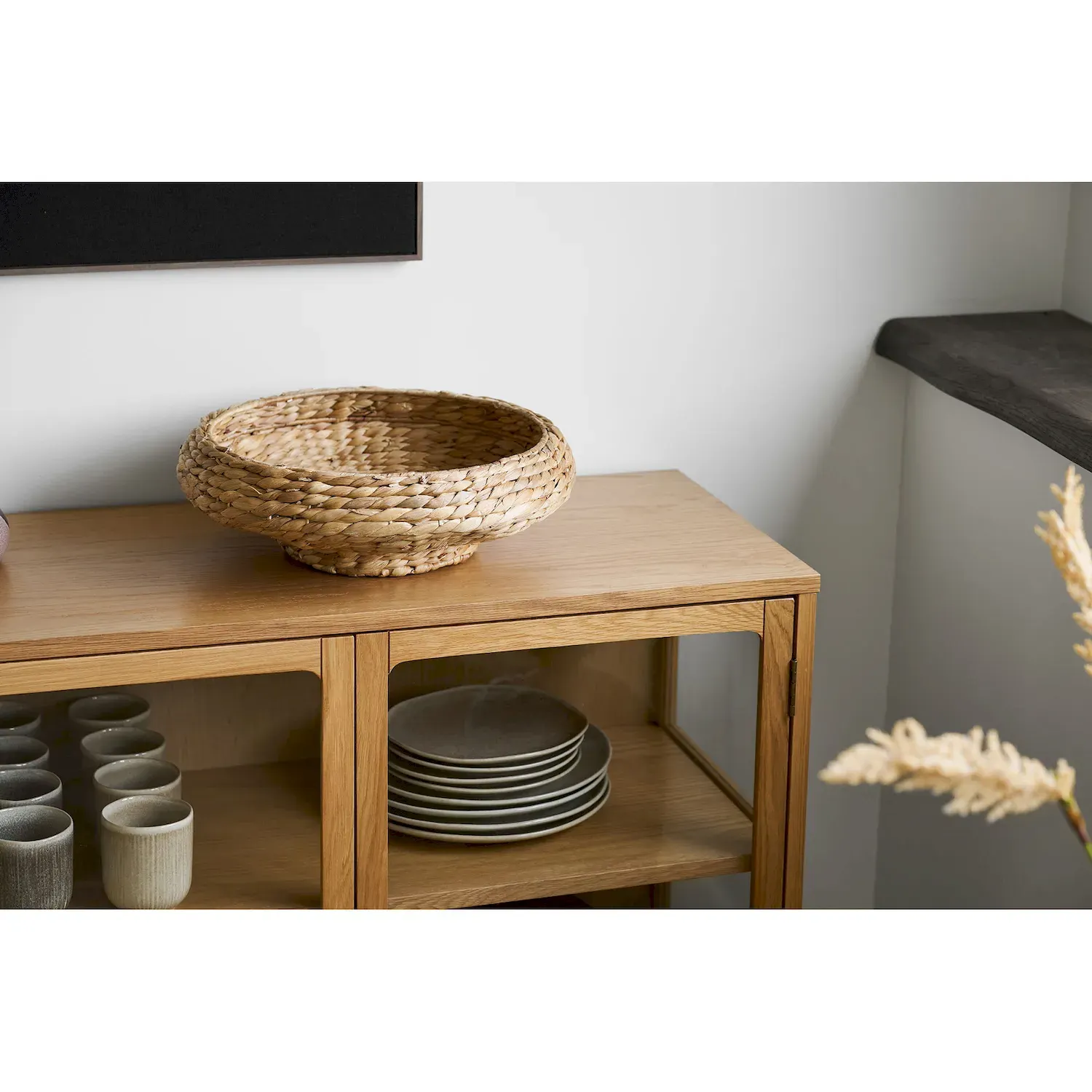 Taca FRELLESVIG hiacynt wodny 38x12,5cm naturalna — zdjęcie 5