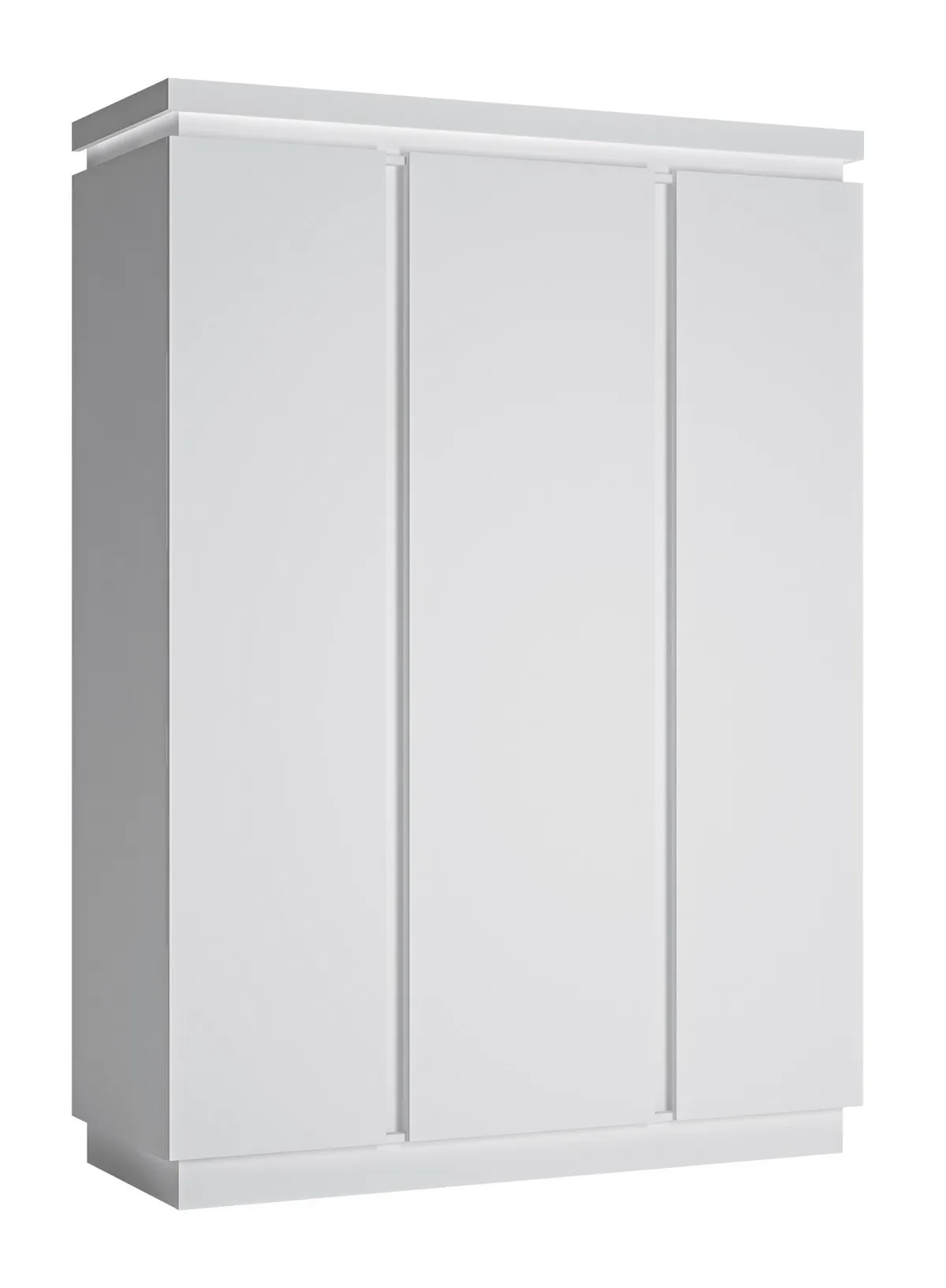 SZAFA 3-DRZWIOWA LYON BIAŁY LYOS102 BIAŁY ALPIN/BIAŁY HG