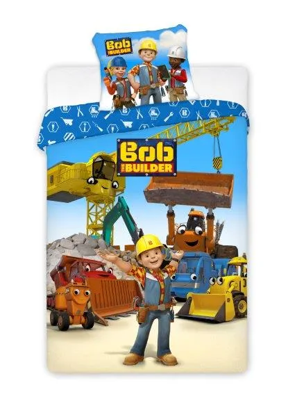 Pościel dla dzieci komplet BOB BUDOWNICZY 006 bawełna 140X200+70X90 wielokolorowy Pościel dla dzieci komplet BOB BUDOWNICZY 006 bawełna 140X200+70X90 wielokolorowy