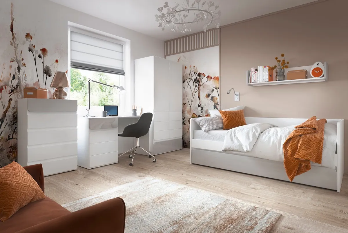 SZAFA DWUDRZWIOWA FLEXI FLXS02 BIAŁY ALPIN - 6000000009368