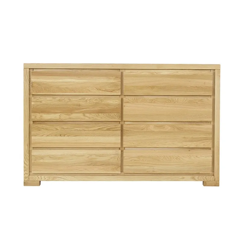 Komoda dębowa KD356 Naturalny DREWMAX — zdjęcie 4