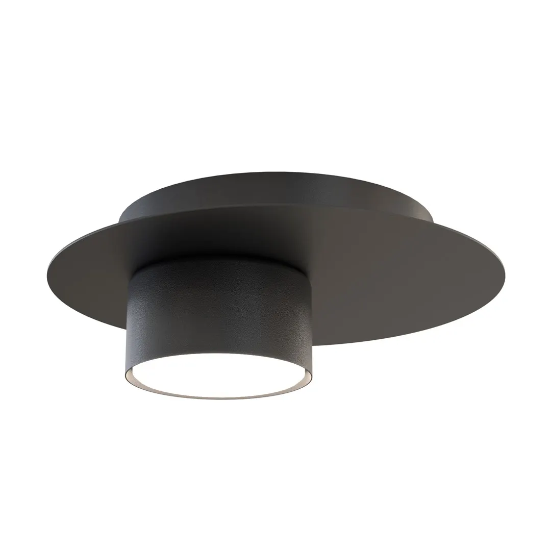 Lampa sufitowa BOLX 1 plafon czarna