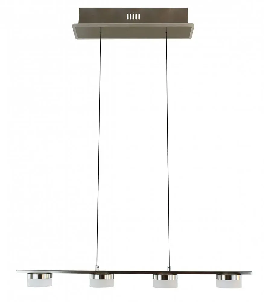 Lampa wisząca CASSIS 4 nikiel-mat