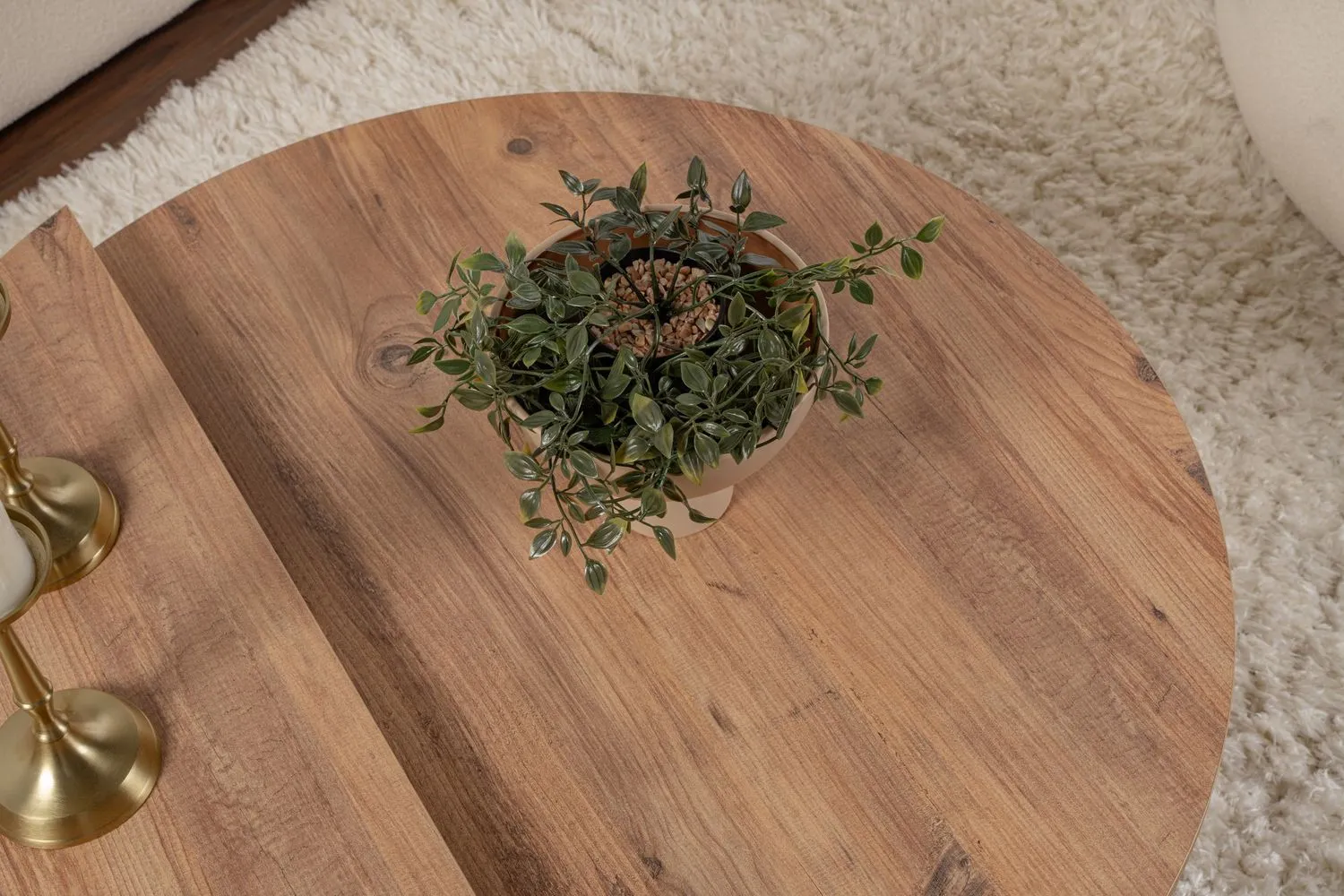 Stolik kawowy 2-elementowy ORION 90x90 sosna atlantycka - ASI_241NRD1205