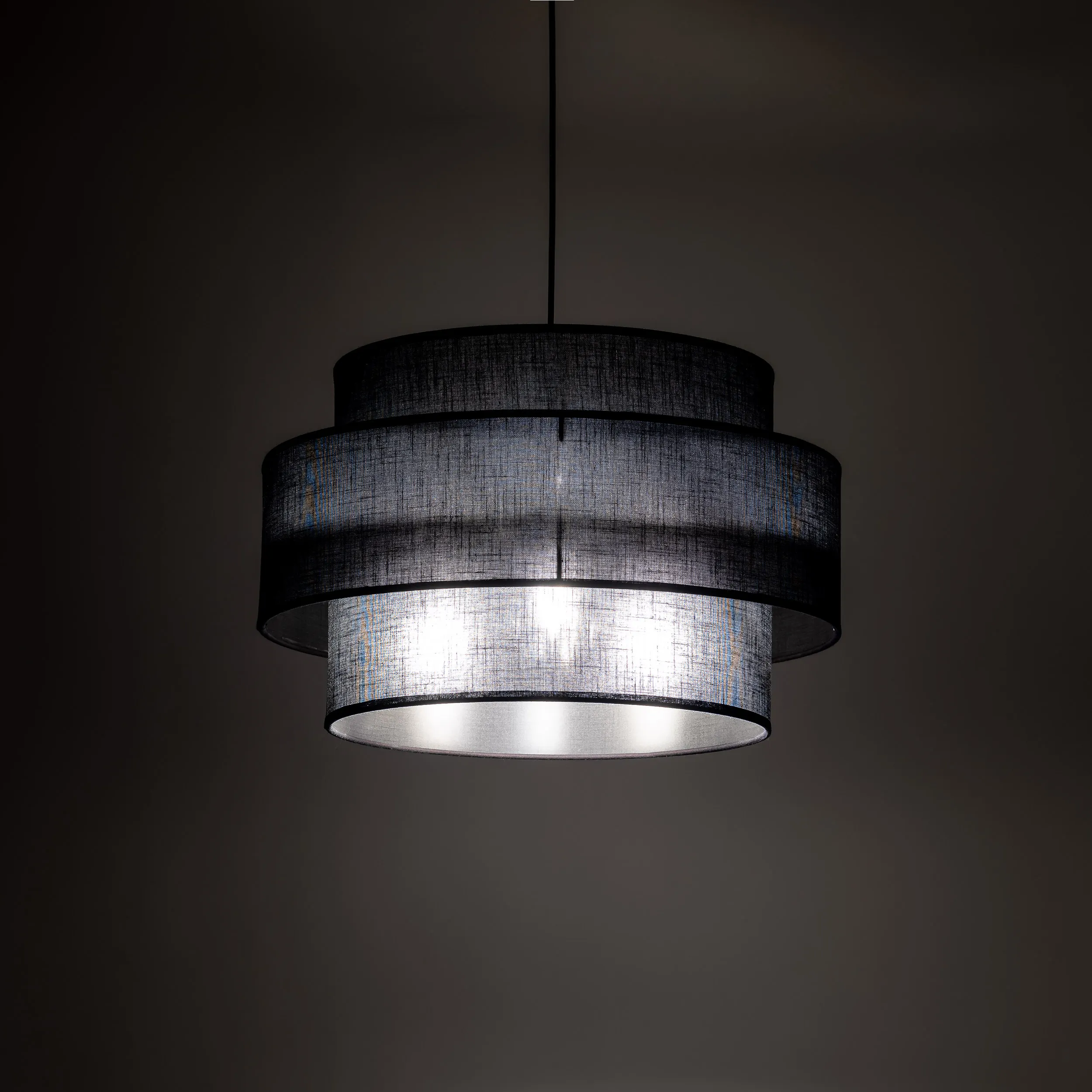 Lampa wisząca CALISTO czarna 110x50cm - TK_5099